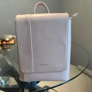 Matt Nat Bags Matt Nat Deely Med Vegan Small Backpack Blush
